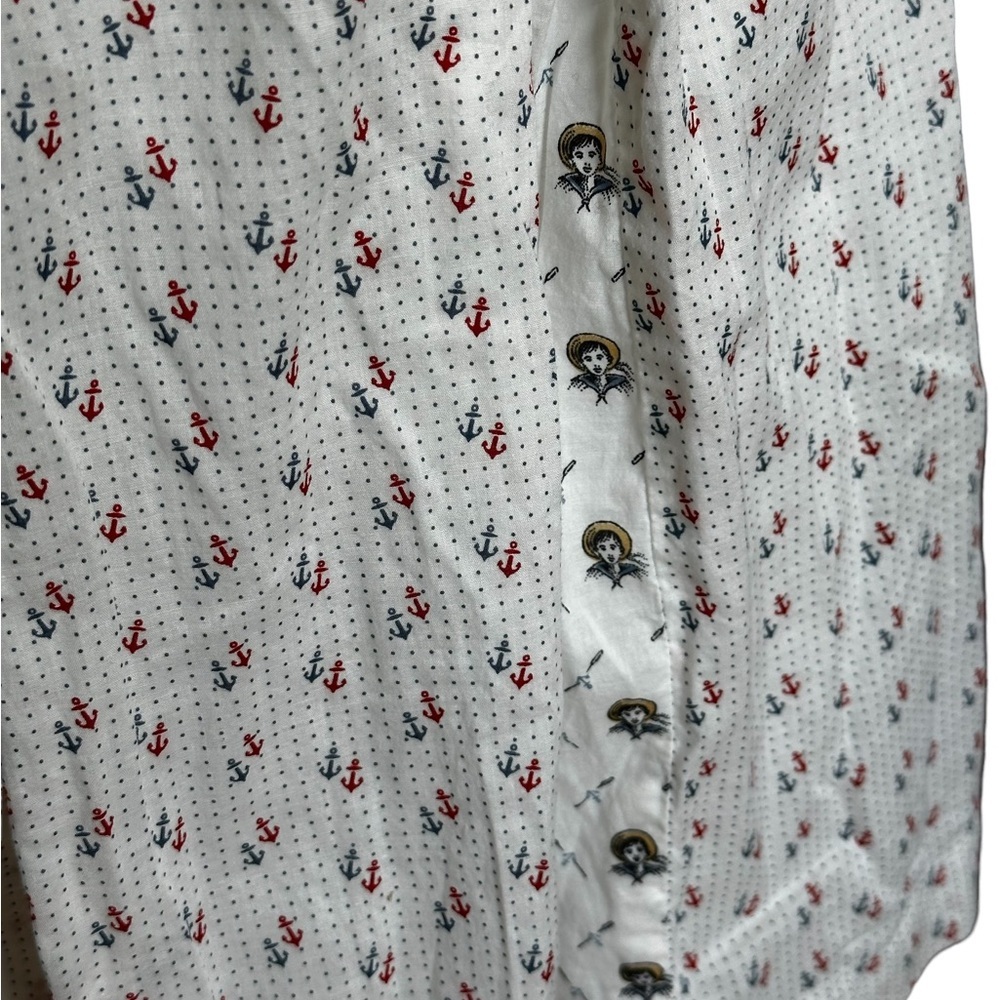 Anthropologie Odille Sailor Nautical Anchor Skirt - Picture 3 of 5